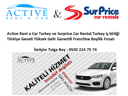 Rent a Car Franchise Bayilik